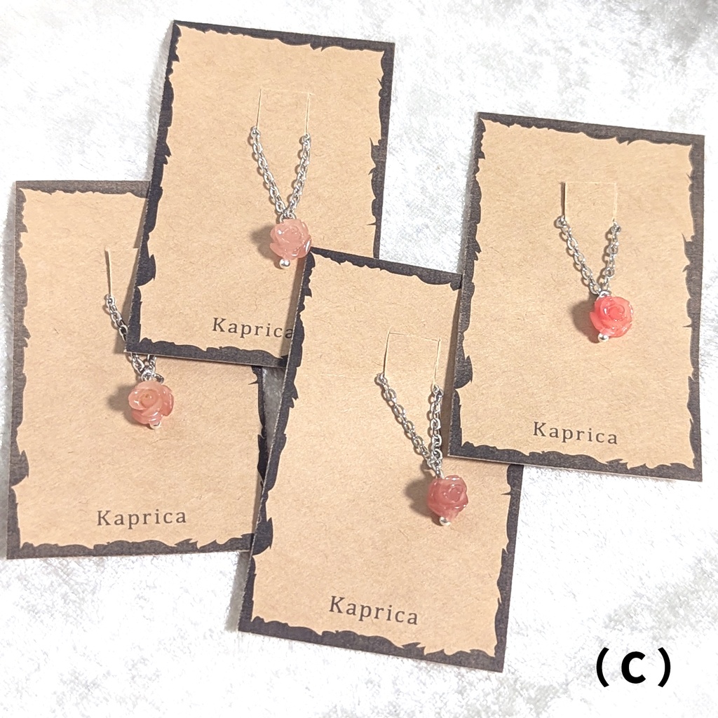 【2/23 発売】1/12サイズ ミニ薔薇ネックレス / +カマル
