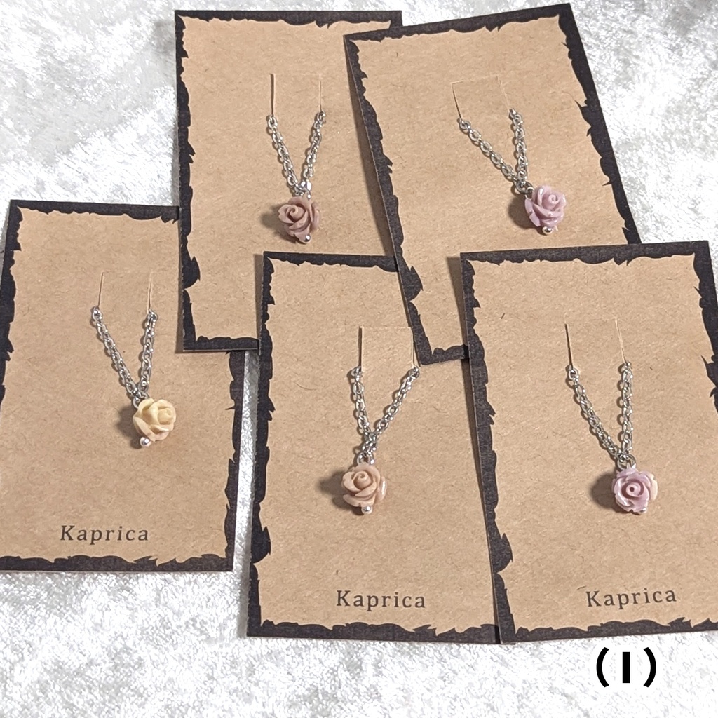 【2/23 発売】1/12サイズ ミニ薔薇ネックレス / +カマル