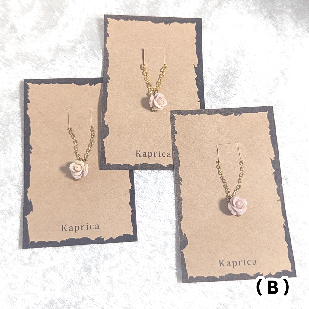 【2/23 発売】1/12サイズ ミニ薔薇ネックレス / +シャムス