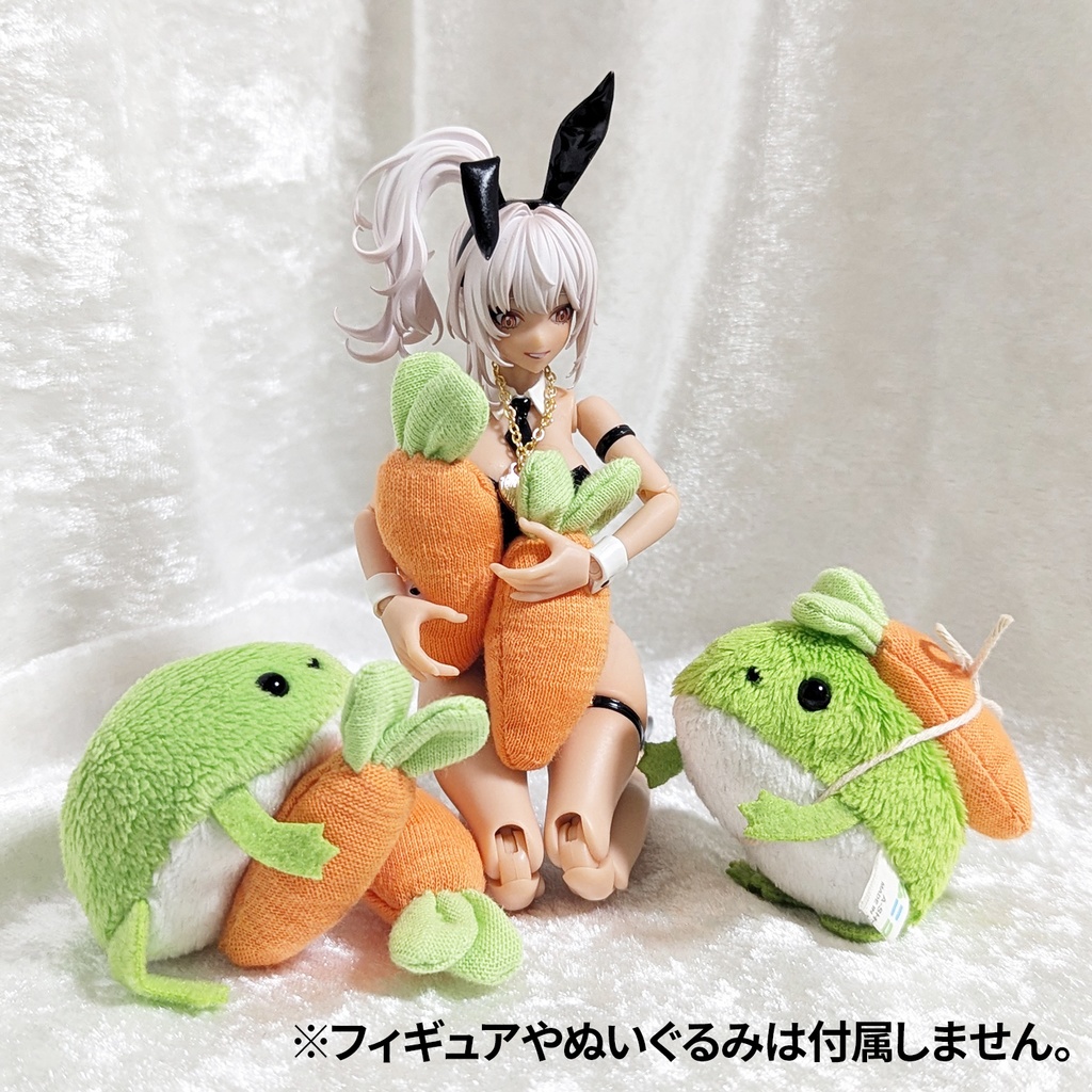 【3/28 発売】にんじんクッション・Sサイズ