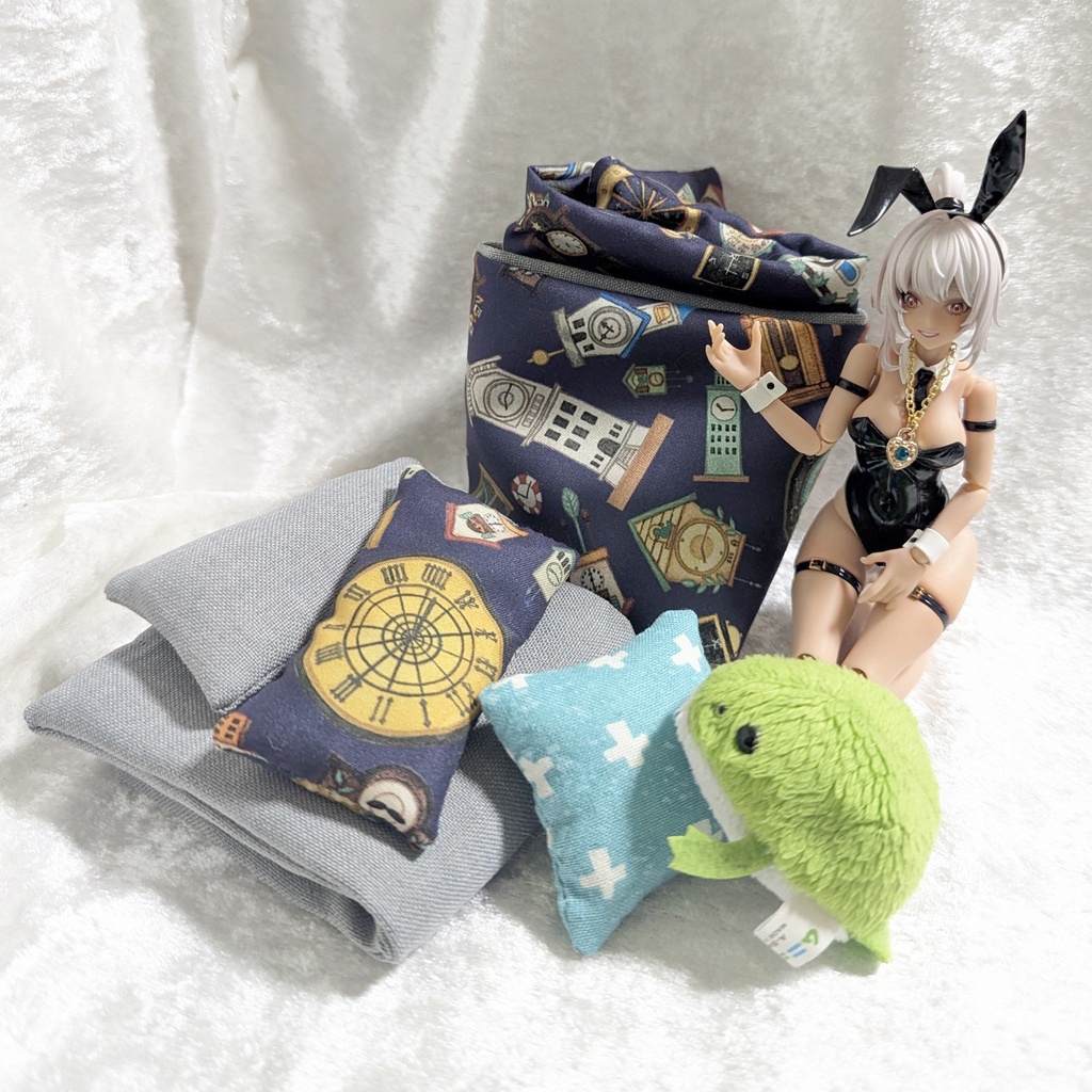 【7/12 販売】ミニチュア 1/12寝具セット C