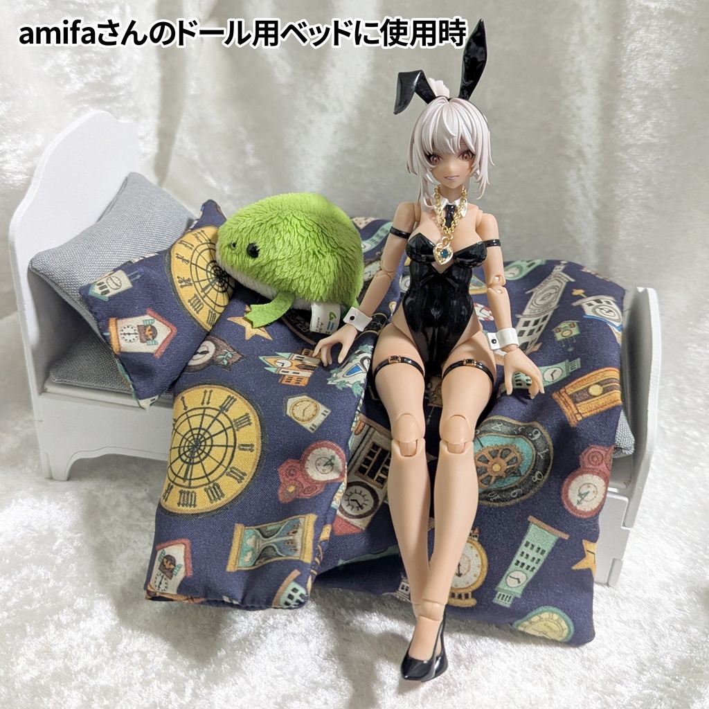 【7/12 販売】ミニチュア 1/12寝具セット C