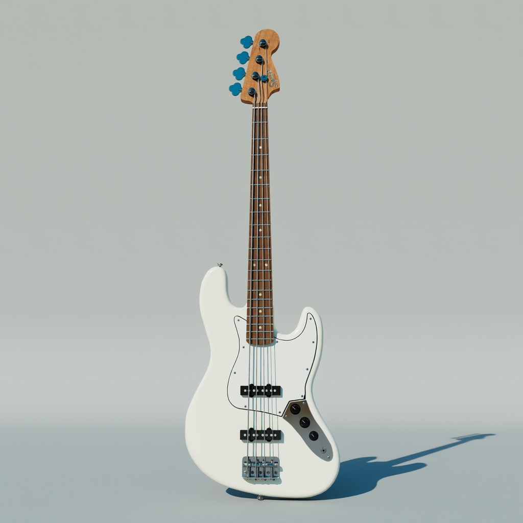 Squier Affinity Series Jazz Bass [3Dモデル]
