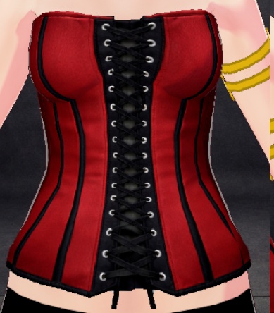 ディープレッド・コルセット / Deep Red Corset