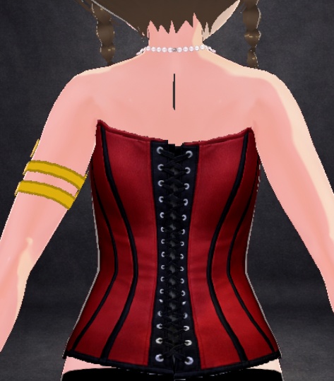 ディープレッド・コルセット / Deep Red Corset