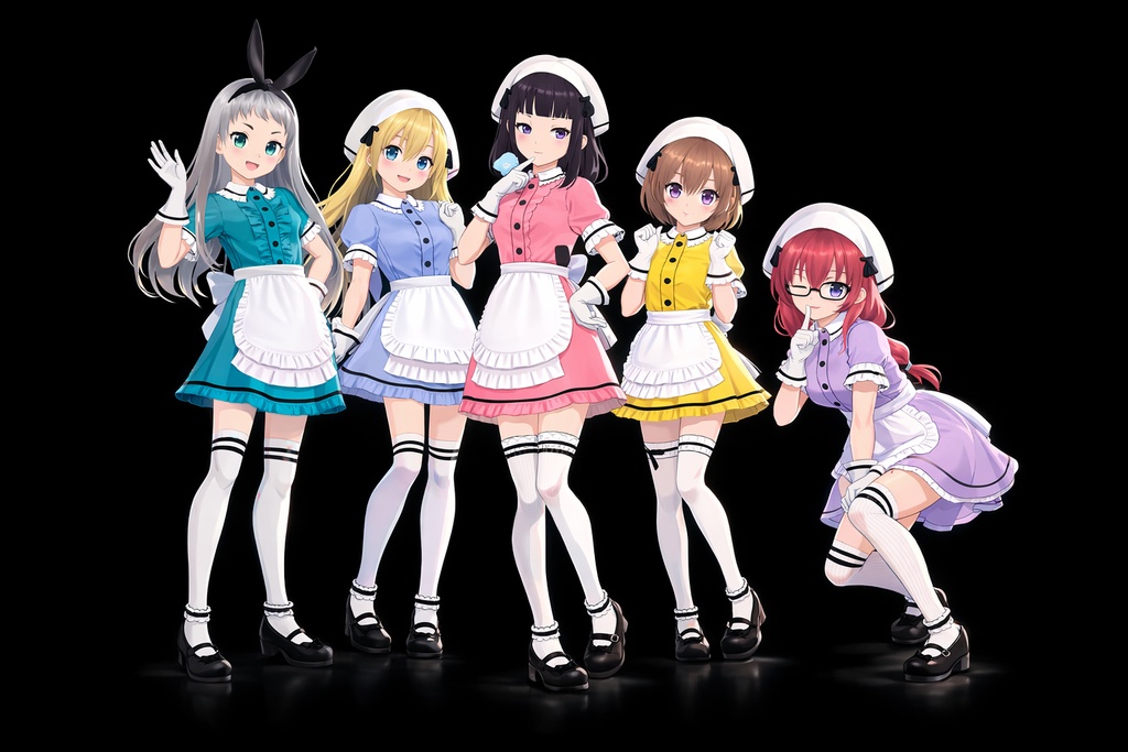 BLEND・S VRoid models / VRM キャラクターパック