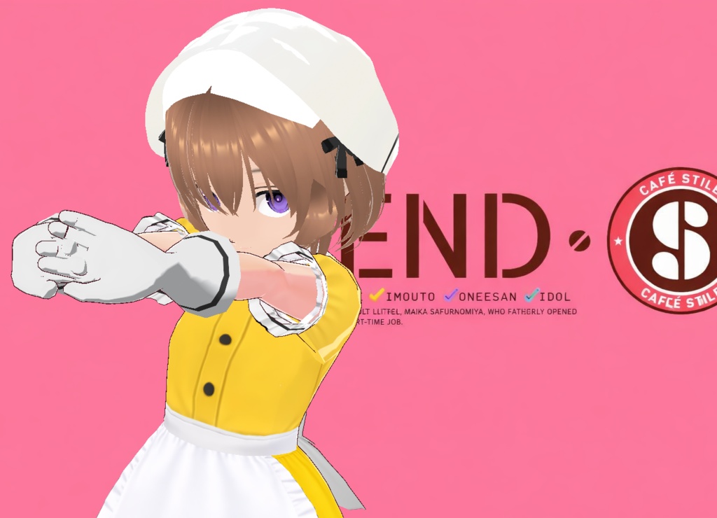 BLEND・S VRoid models / VRM キャラクターパック
