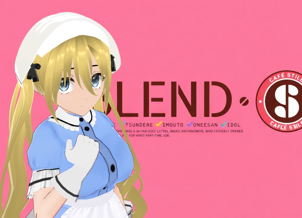 BLEND・S VRoid models / VRM キャラクターパック
