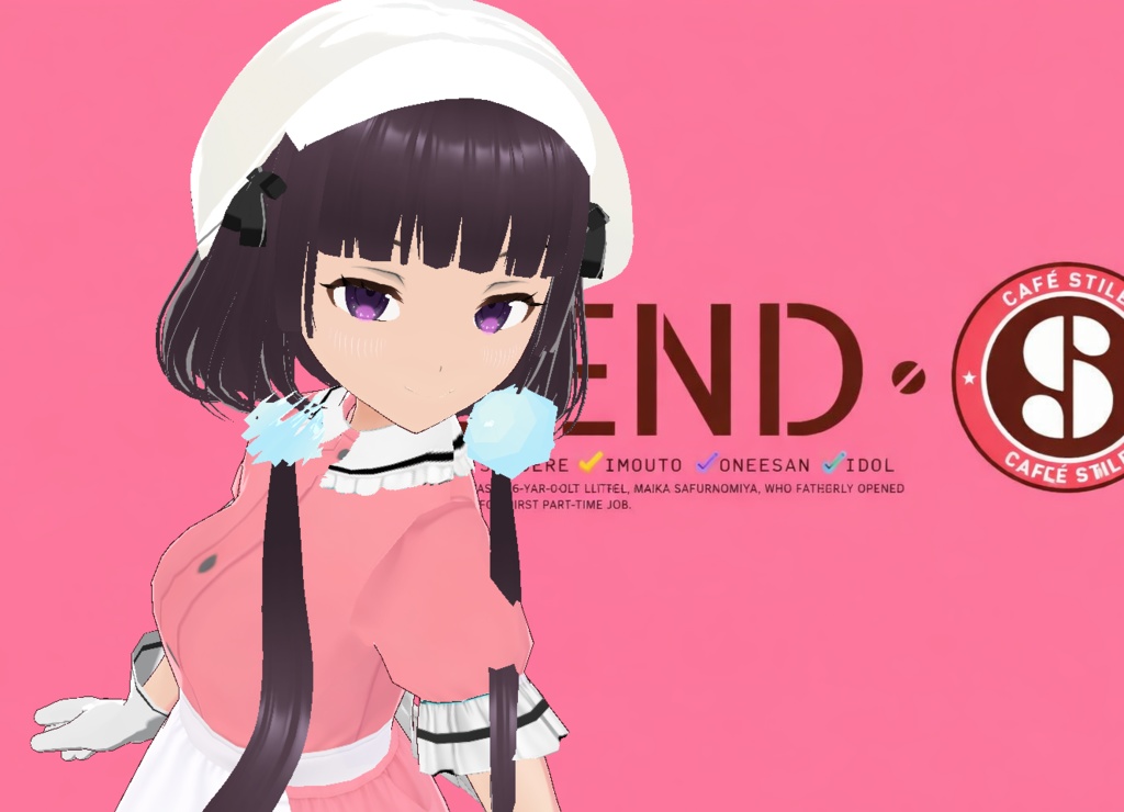 BLEND・S VRoid models / VRM キャラクターパック