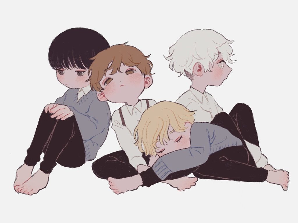 ポストカード4種