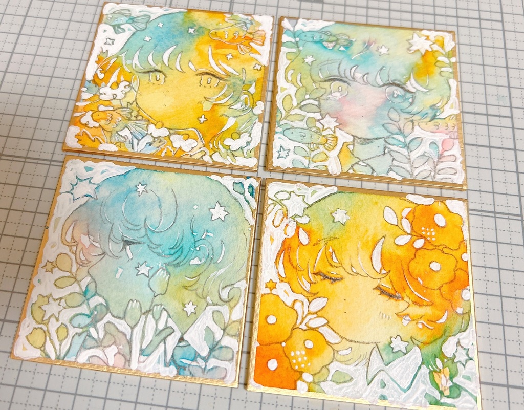 【原画】豆色紙