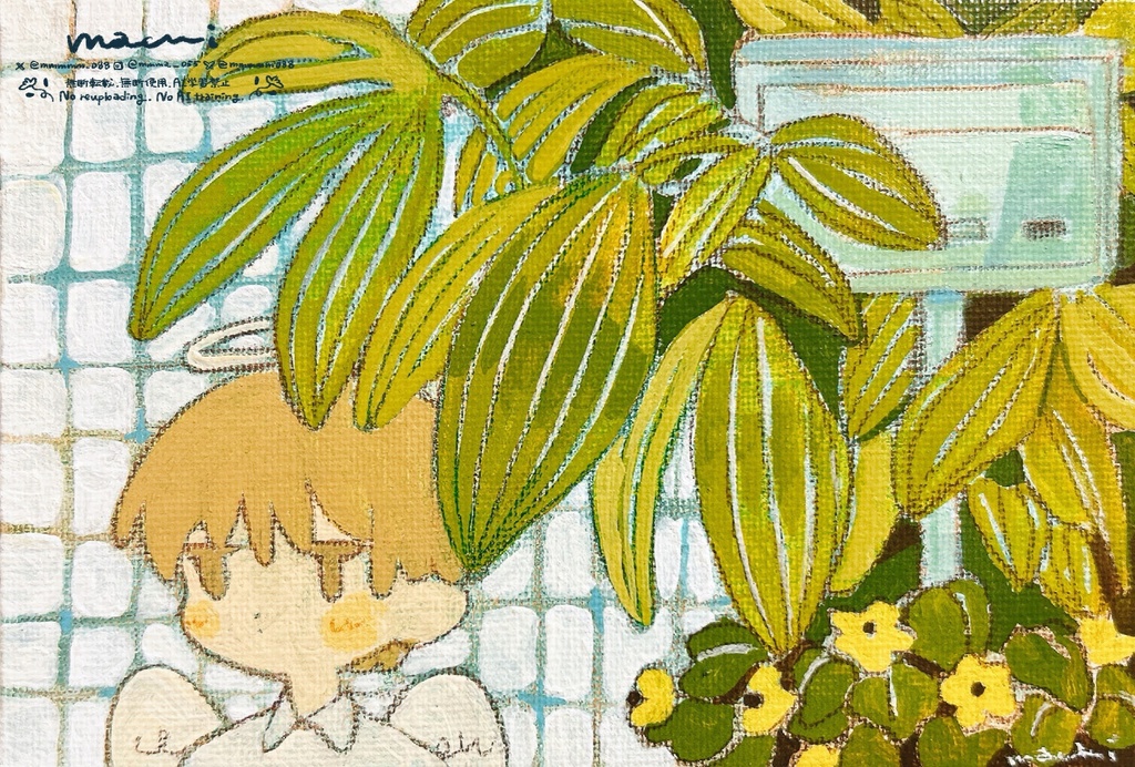 【原画】waiting for a Letter