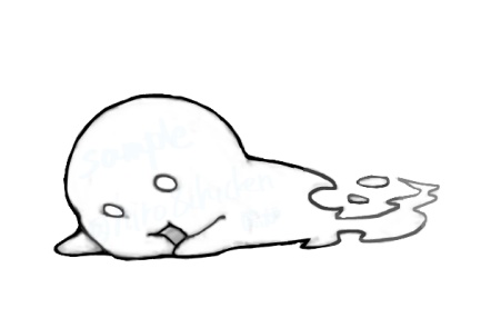 アクキー：やるきないおばけ①