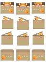 ピクスク　段ボール（？）アバター