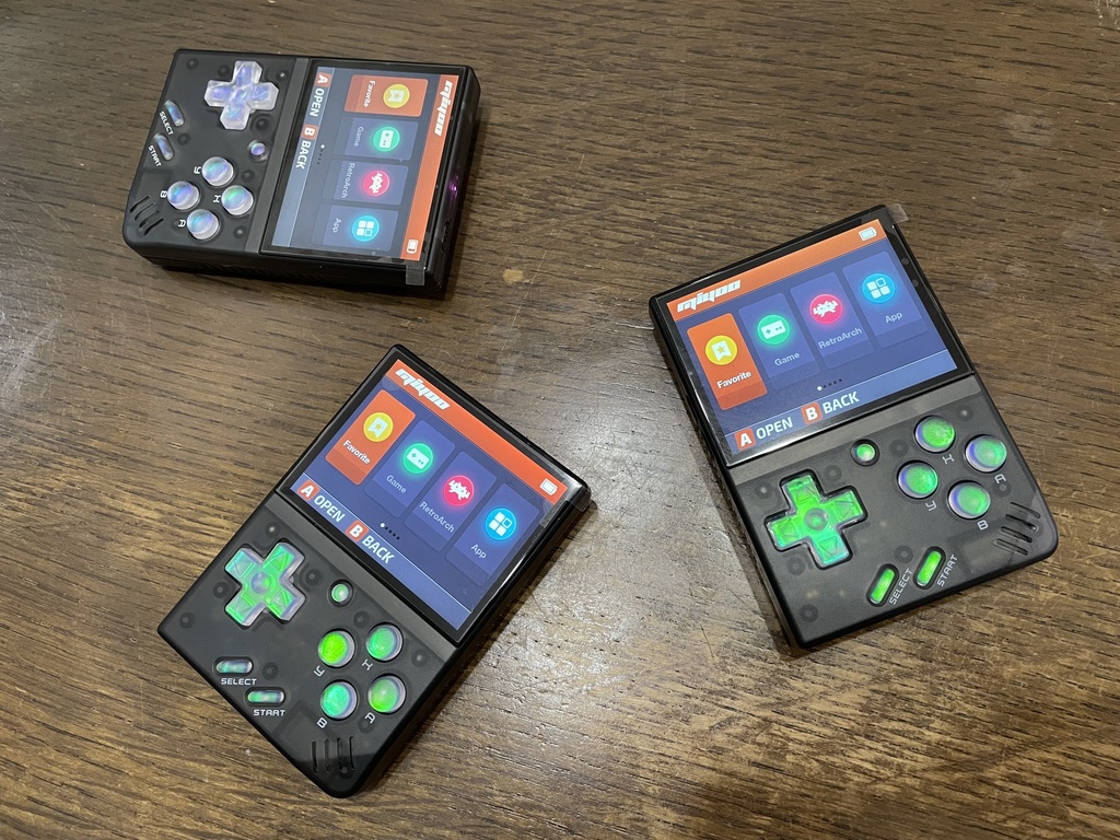 Miyoo mini用 V2023(新型) ボタンセット オパールカラー