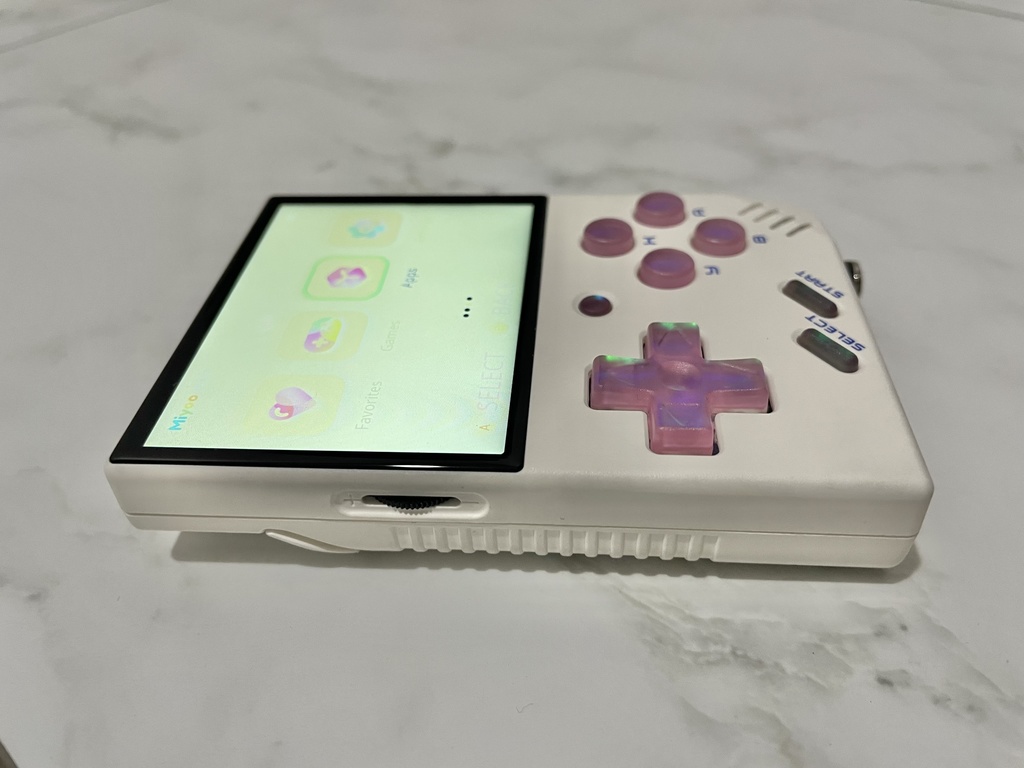 Miyoo mini用 V2&V3(旧型) ボタンセット オパールカラー