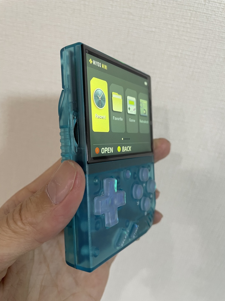 Miyoo mini用 V2&V3(旧型) ボタンセット オパールカラー