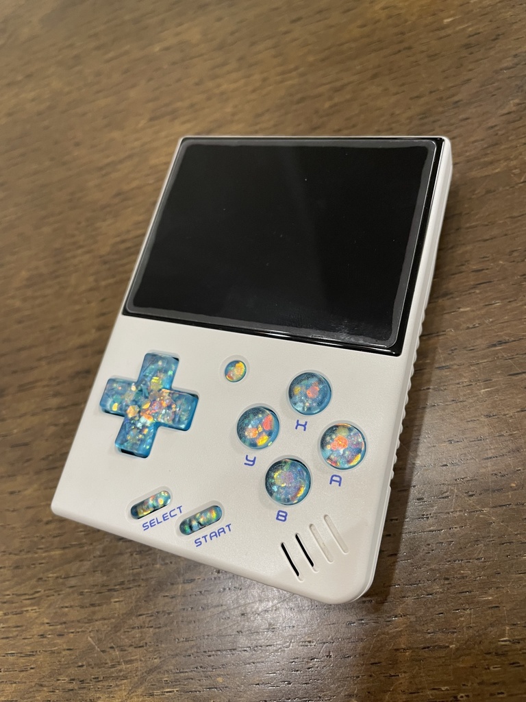 Miyoo mini用 ボタンセット マリンブルー