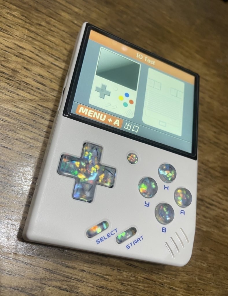 Miyoo mini用 ボタンセット ホロフレーク