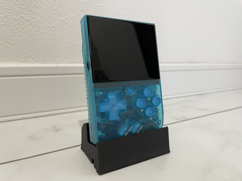 Miyoo mini用 ボタンセット クリアー+蓄光ブルー