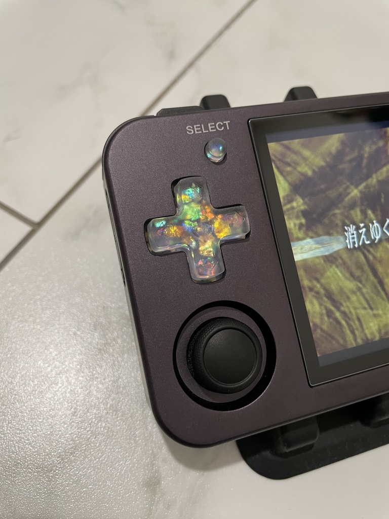 RG353M用(RG35XX H) ボタンセット ホロフレーク