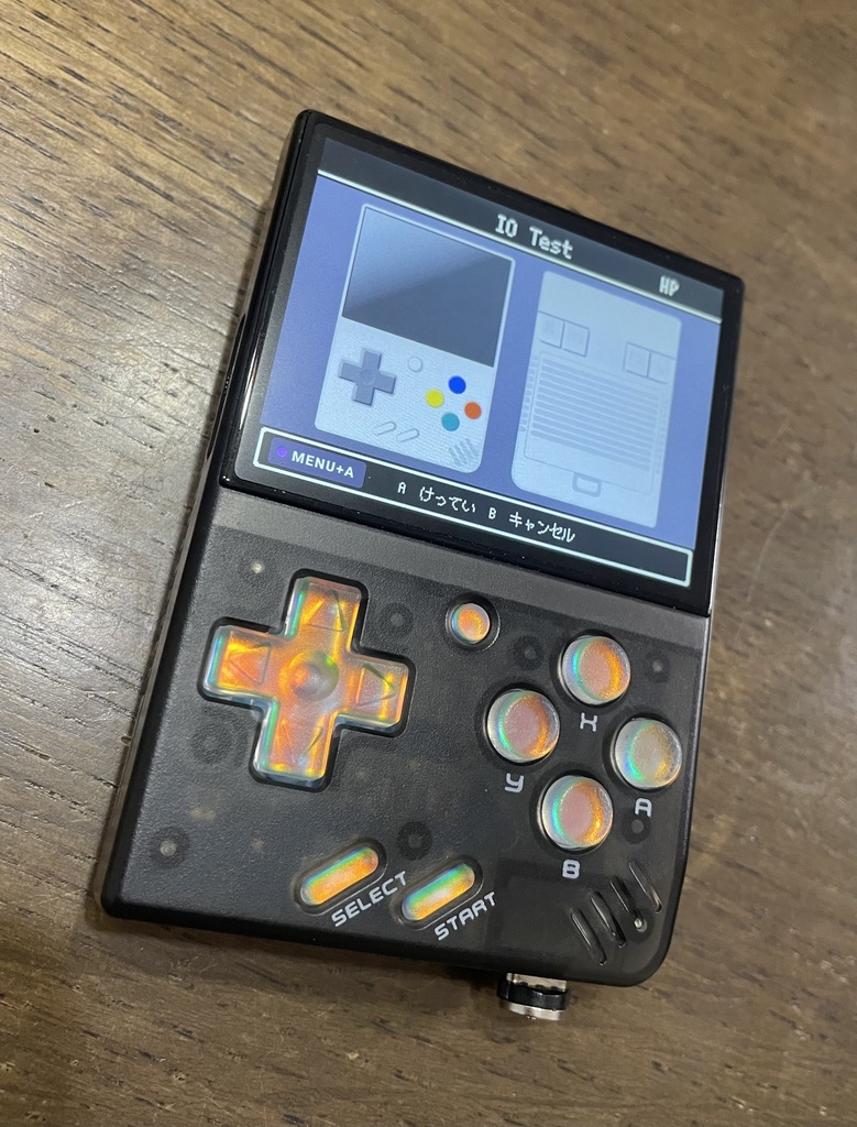 Miyoo mini用 ボタンセット サンセットオパール