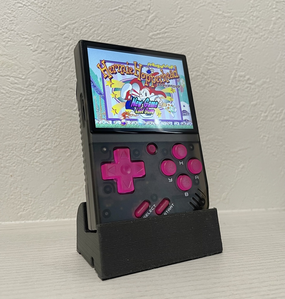 Miyoo mini用 ボタンセット クリアーピンク