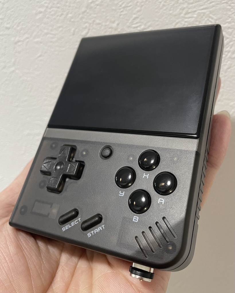 Miyoo mini Plus用 ボタンセット クリアーブラック