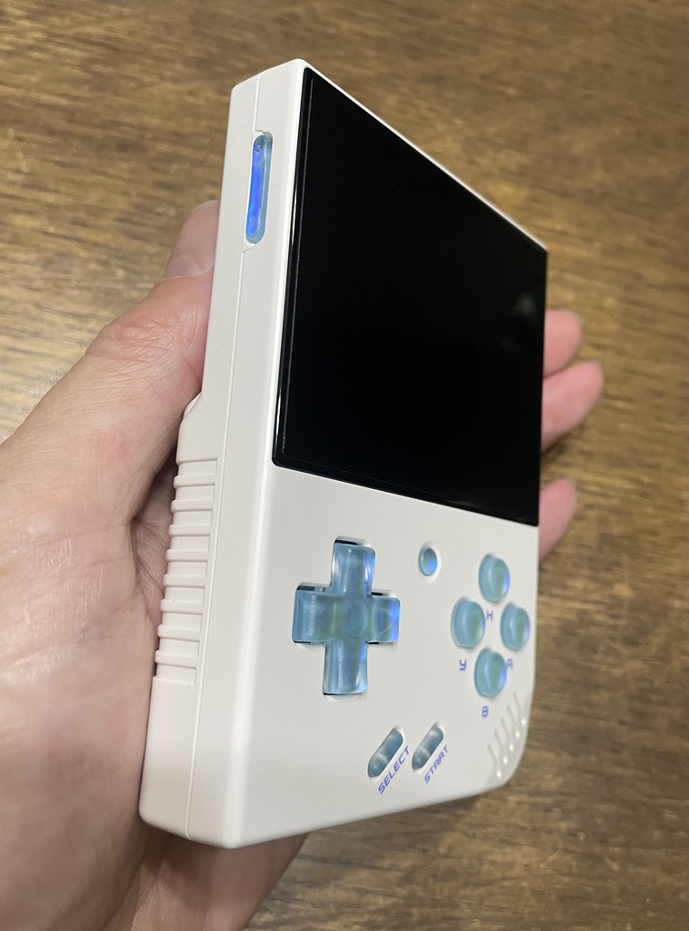 Miyoo mini Plus用 ボタンセット ブルーオパール