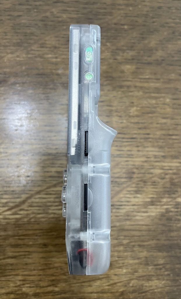 RG35XX用 ボタンセット クリアーオパール