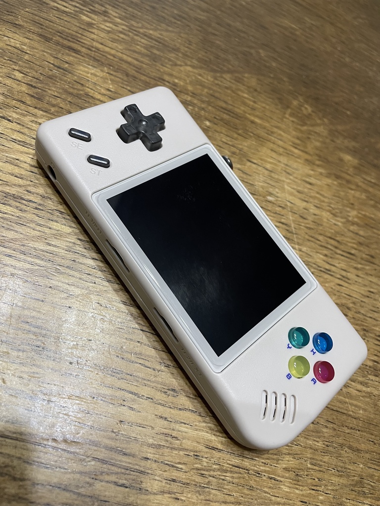 RG28XX用 ボタンセット SFCクリアーカラー×クリアーブラック