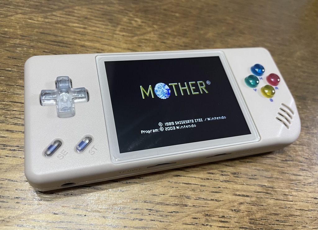 RG28XX 用 ボタンセット クリアー×SFCクリアーカラー