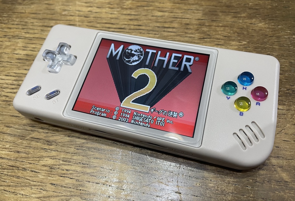 RG28XX 用 ボタンセット クリアー×SFCクリアーカラー