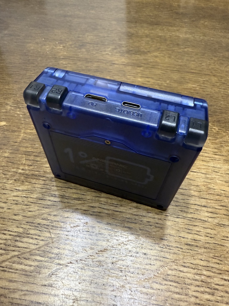 RG35XX SP用 ボタンフルセット クリアーブラック×SFCクリアーカラー