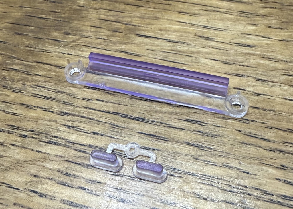 Trimui Brick用 発光部分パーツ 電源ボタン付き