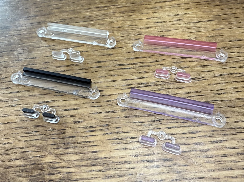 Trimui Brick用 発光部分パーツ 電源ボタン付き