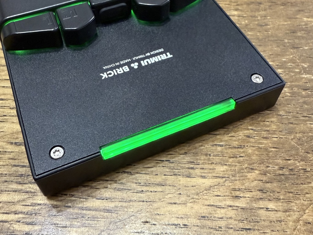 Trimui Brick用 発光部分パーツ 電源ボタン付き