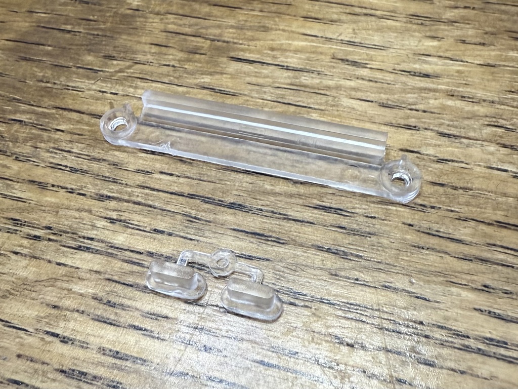 Trimui Brick用 発光部分パーツ 電源ボタン付き