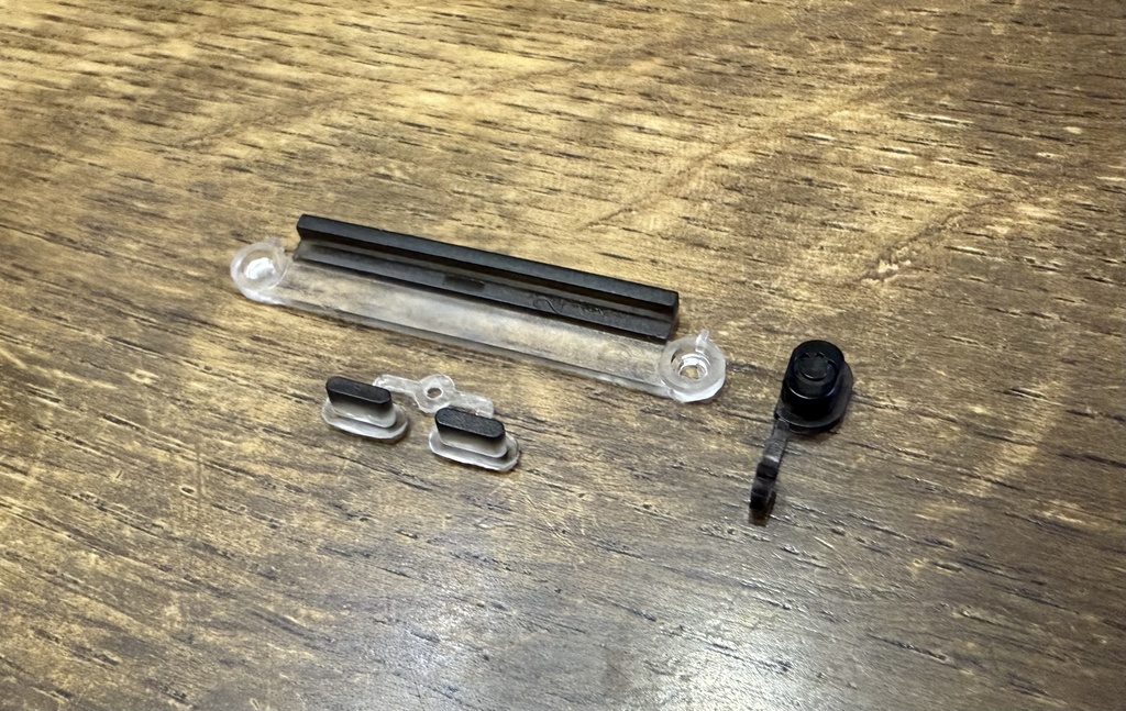 Trimui Brick用 発光部分パーツ 電源ボタン付き