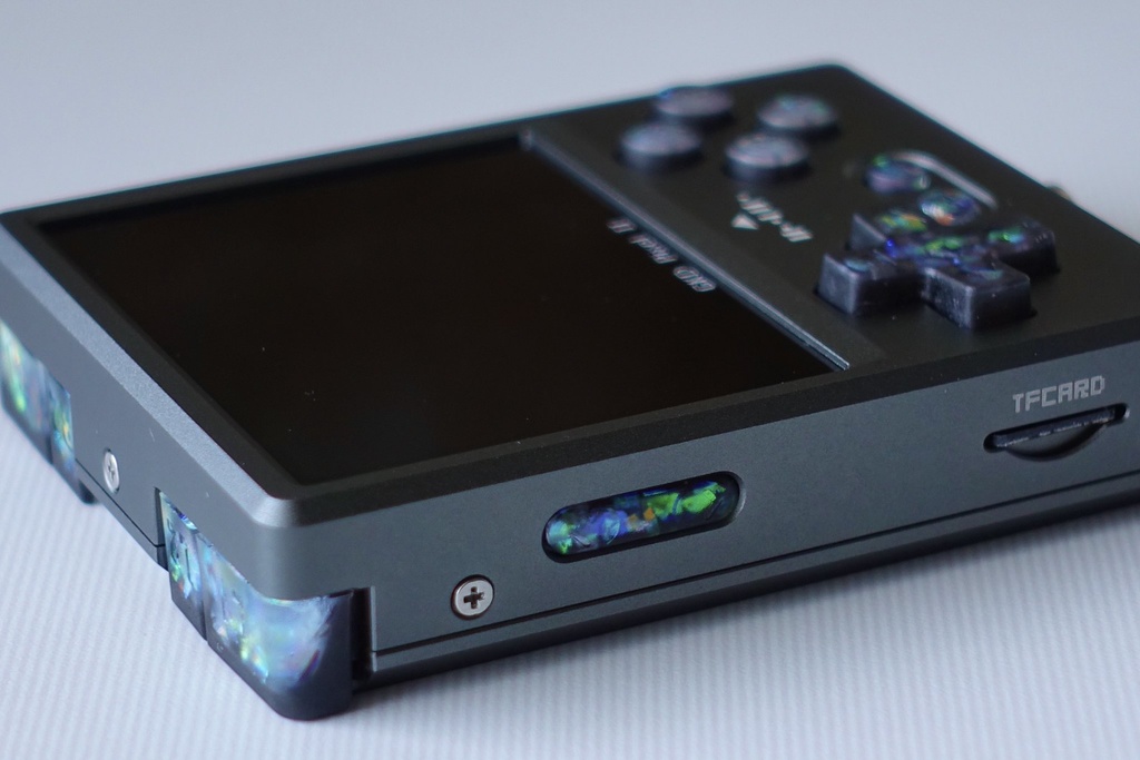 GKD PIXEL 2用 ボタンセット ブラックホロフレーク