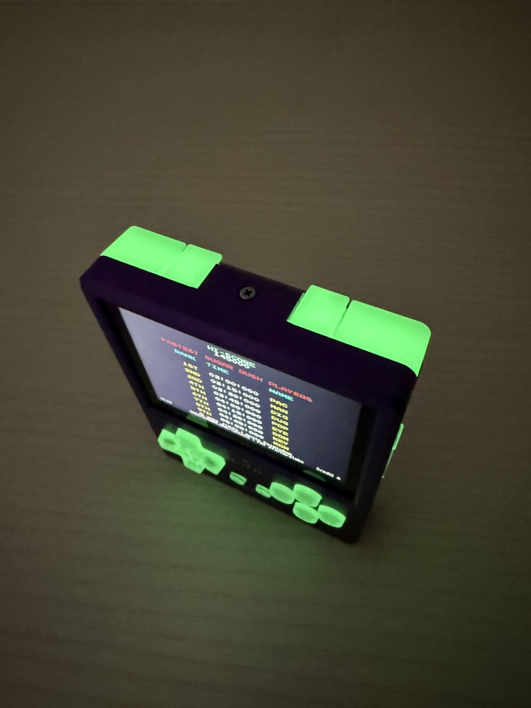 GKD PIXEL 2用 ボタンセット クリアー+蓄光