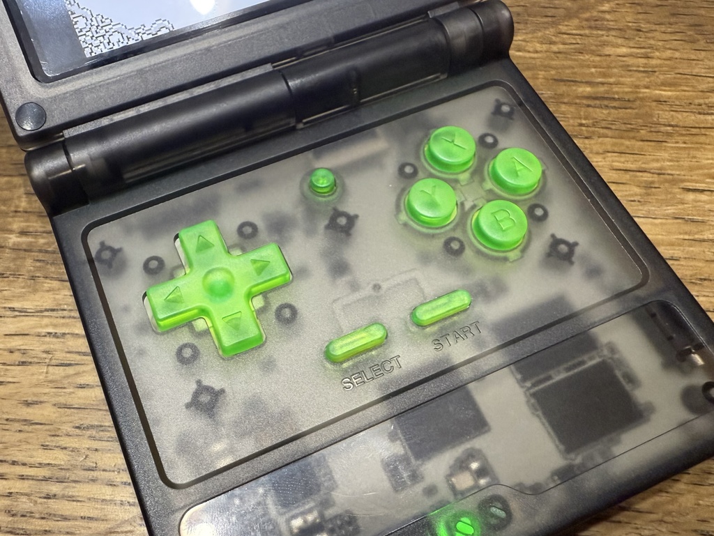 V90S 用 ボタンセット クリアライム