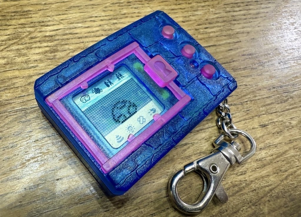 デジタルモンスター ver.1 ~ver.5(Color対応) 用 ボタンセット クリアピンク