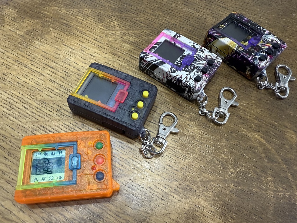 デジタルモンスター ver.1 ~ver.5(Color対応) 用 フレーム グラデーション(クリアカラー)