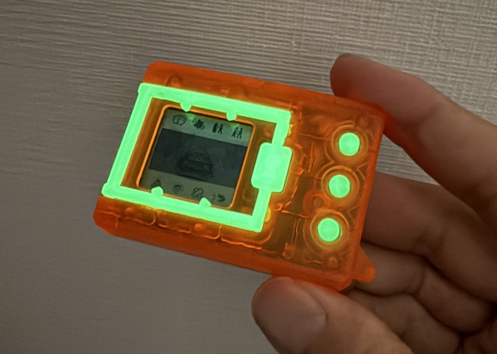 デジタルモンスター ver.1 ~ver.5(Color対応) 用 ボタンセット 蓄光