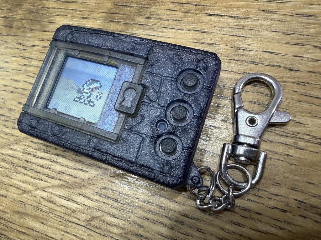 デジタルモンスター ver.1 ~ver.5(Color対応) 用 ボタンセット クリアブラック