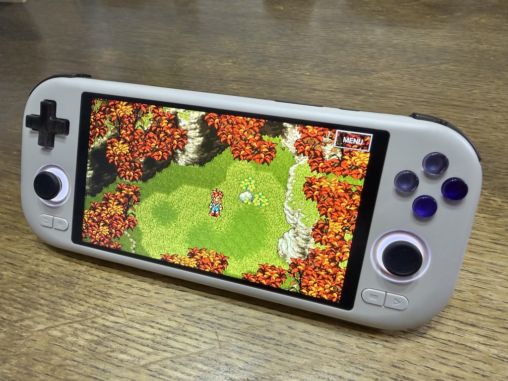 MANGMI AIR X用 ボタンセット クリアーブラック×SNESクリアー