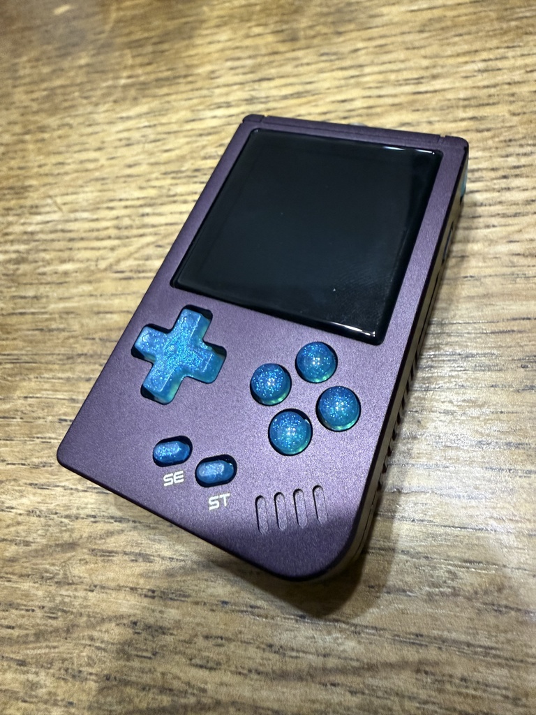 RG Nano用 ボタンセット クリアーブルー ラメ