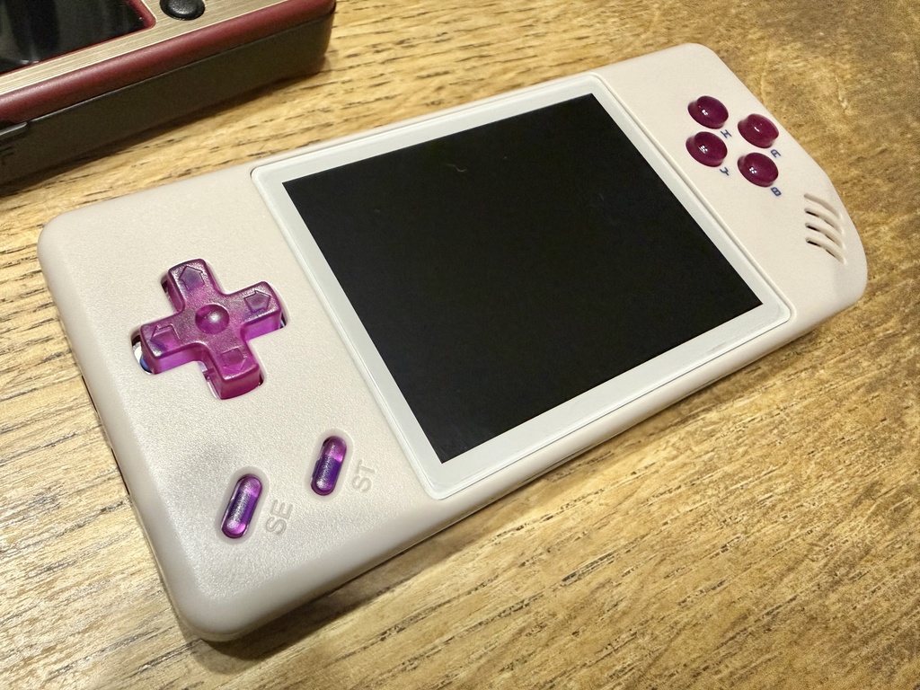 RG28XX 用 ボタンセット クリアーバイオレット