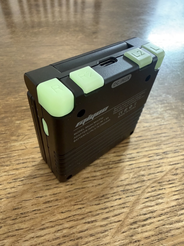 MiyooMini Flip 用 ボタンセット 蓄光